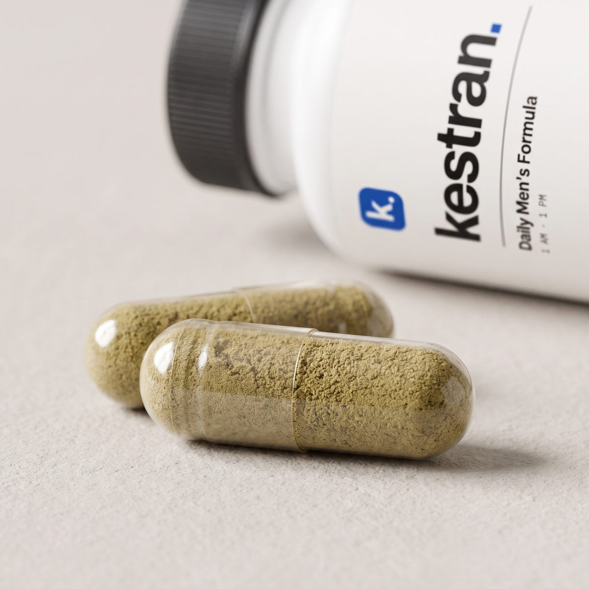 Kestran vegetable capsules close up
